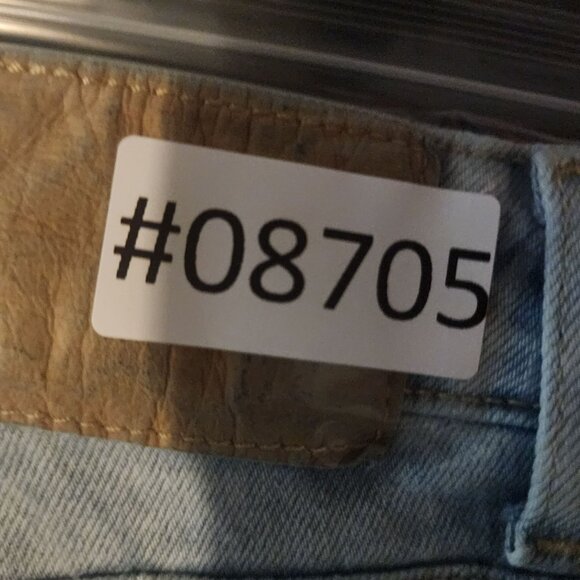 H&M Shorts Womens 2 Light Wash Stretch Mid Rise Denim Jeans - Picture 11 of 11